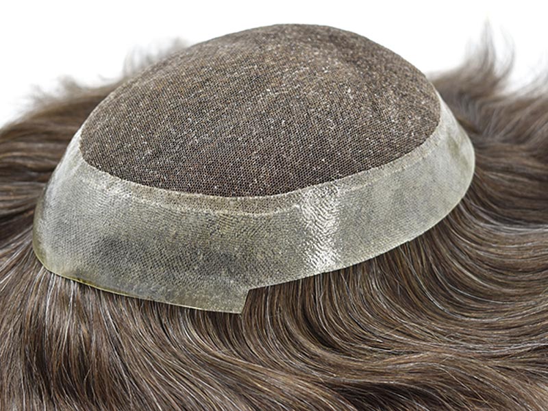 Menneskehår Toupee 