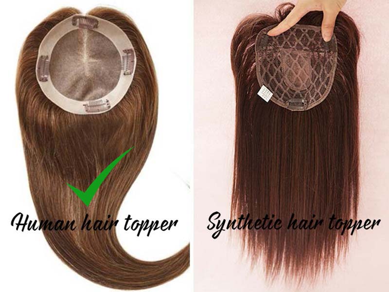 6 Reasons Not To Waste Your Money On Synthetic Hair Toppers | Lewigs