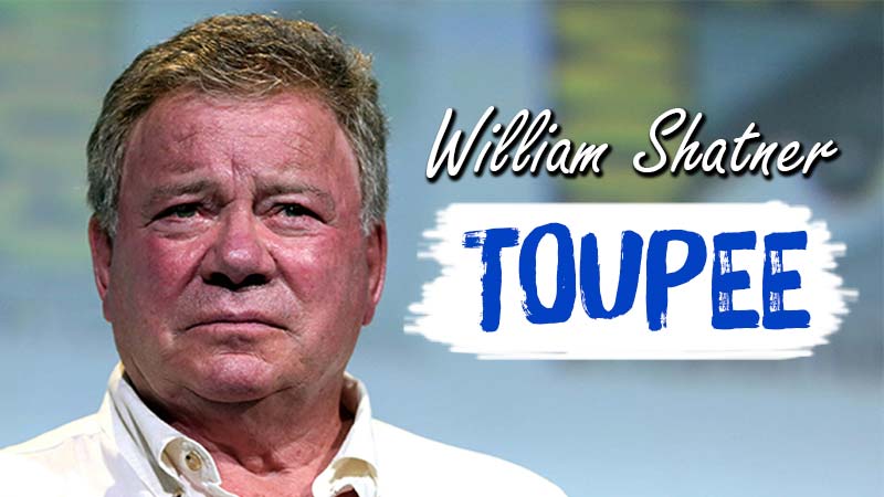 William Shatner Toupee - Does This Star Trek Celeb Wear Hairpiece?
