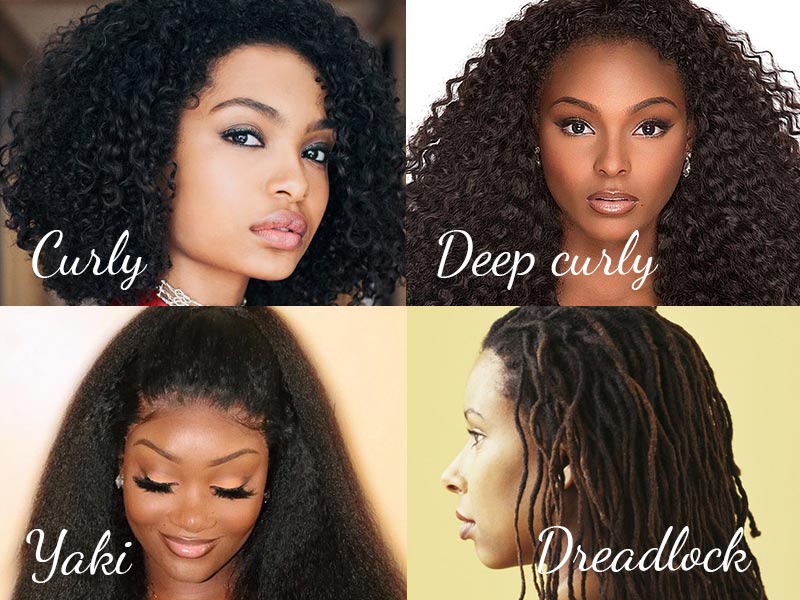 pretty wigs for black women