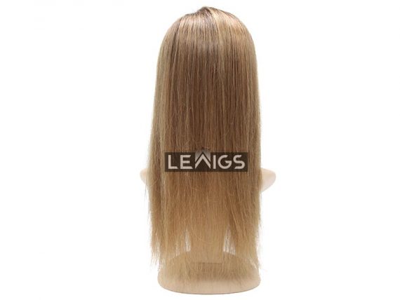 7”x9” Hair Topper Extensions 20 inches Color #12 Ash