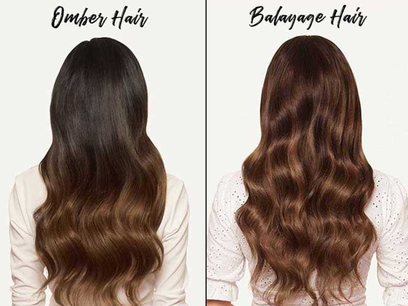 ombre vs balayage hair