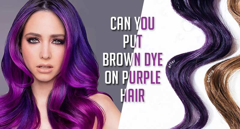 What Happens If You Put Brown Dye On Purple Hair? - Lewigs