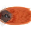 14" Orange Lace Closure Wig Human Hair