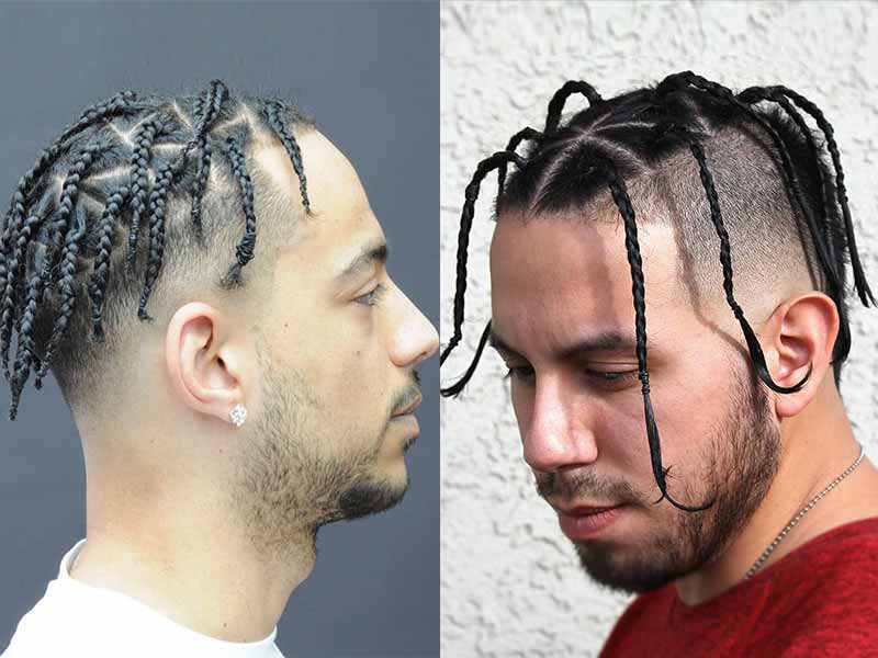 Featured image of post White Mens Hair Plaits - The plait is a popular hairstyle because it&#039;s easy to do, neat and pulls a lot of the hair back off the face.