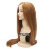 28" Straight HD Lace Wig Human Hair Color #10