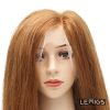 28" Straight HD Lace Wig Human Hair Color #10