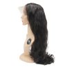 22" Black Lace Front Closure Wig Human Hair | Lewigs