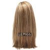 18" Straight Full Lace Wig Mixing Colors - 100% Real Human Hair