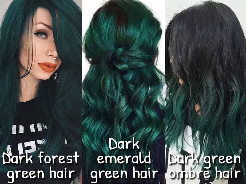 At Last, The Secret To Dark Green Hair Is Revealed