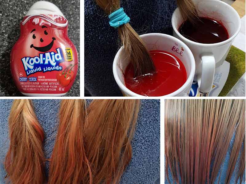 Dye Your Hair With Kool Aid