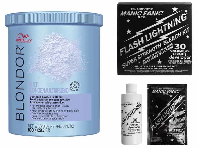 6. Manic Panic Flash Lightning Hair Bleach Kit - wide 2