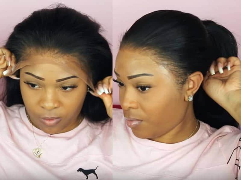 A Detailed Guide On How To Put A Lace Front Wig In A Ponytail