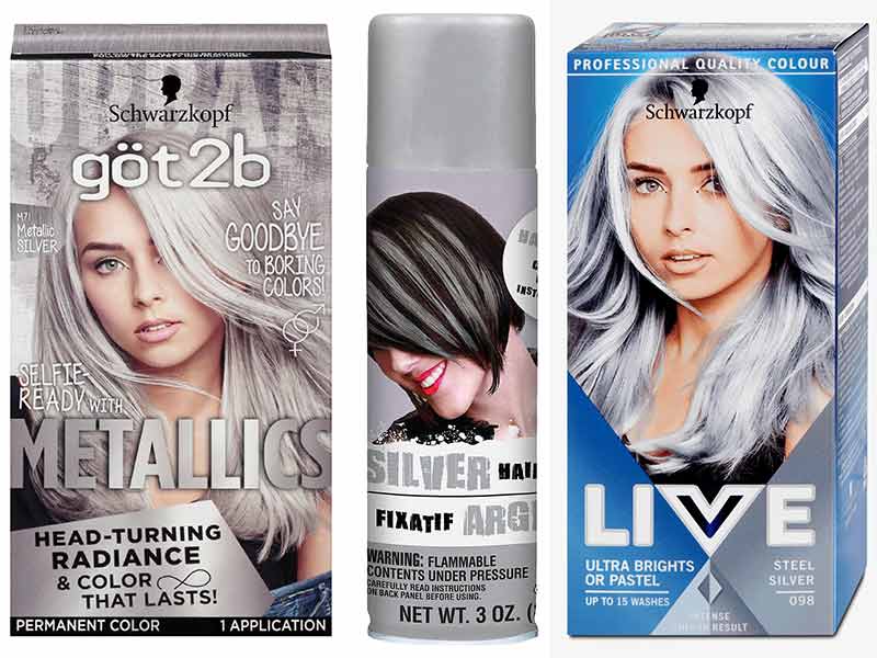 6 Smart Ideas To Dye Hair Grey From Dark Brown