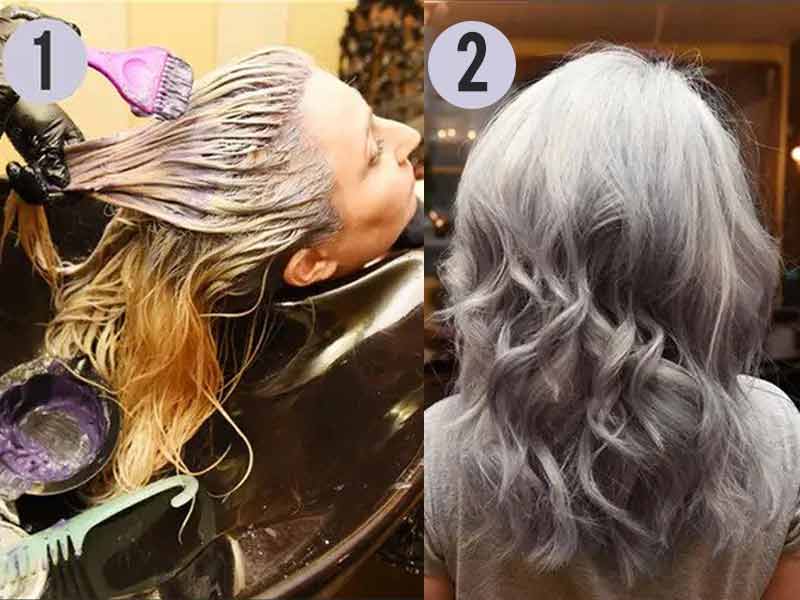 Detailed Guide How To Get Silver Hair At Home Lewigs