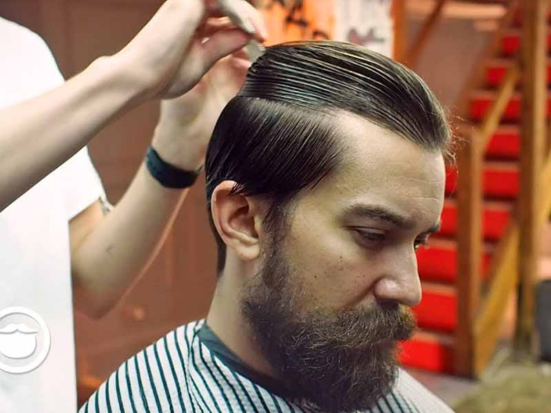 gel for slicked back hair