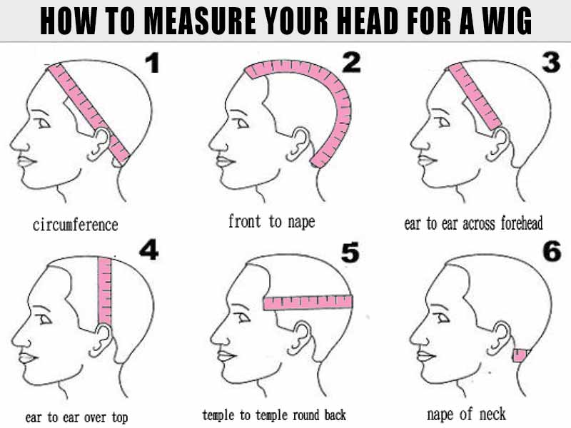 How To Measure For A Wig? - The Detailed Guide - Lewigs