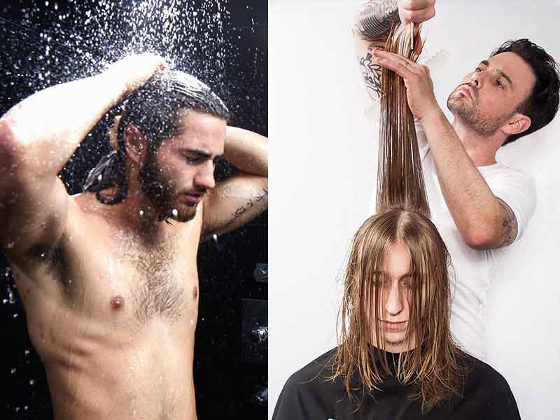 Long successful hair with men Top 40