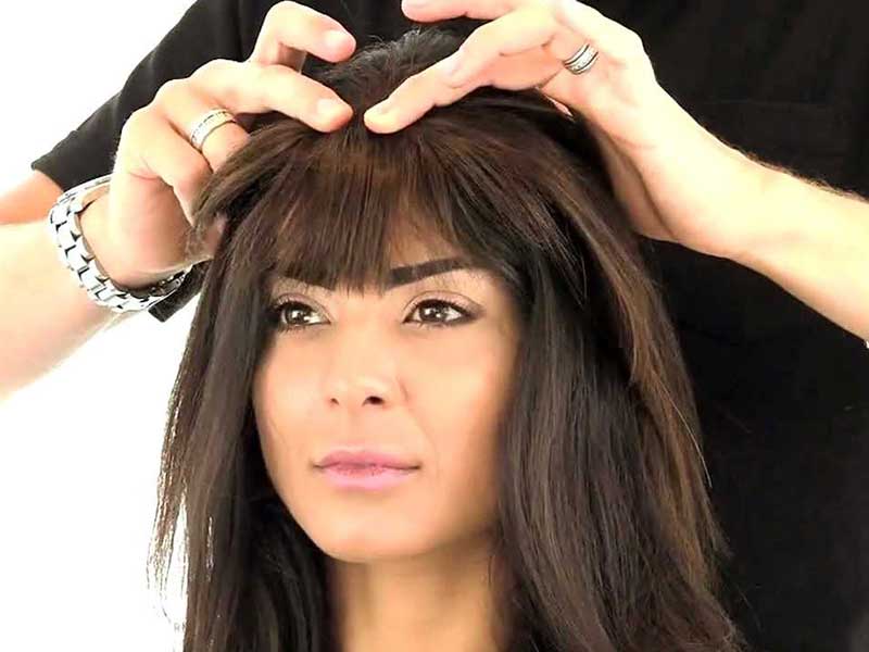 Try Hair Topper With Bangs For Voluminous & Nice-Looking Hair Crown