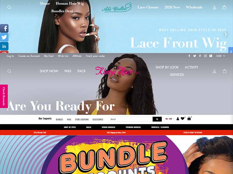 hair weave websites