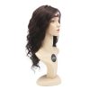 20" Wavy Hair Topper Real Hair Brown Color #2