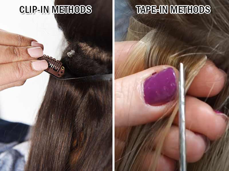 How To Put In Hair Extensions - 7 Installation Methods