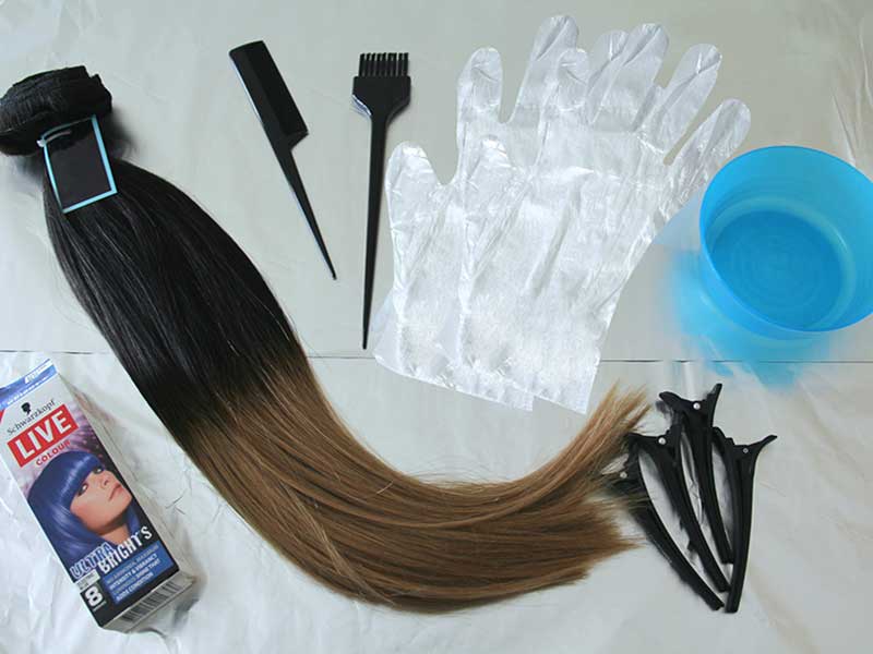 How To Dye Hair Extensions - Follow Our Steps To Get There