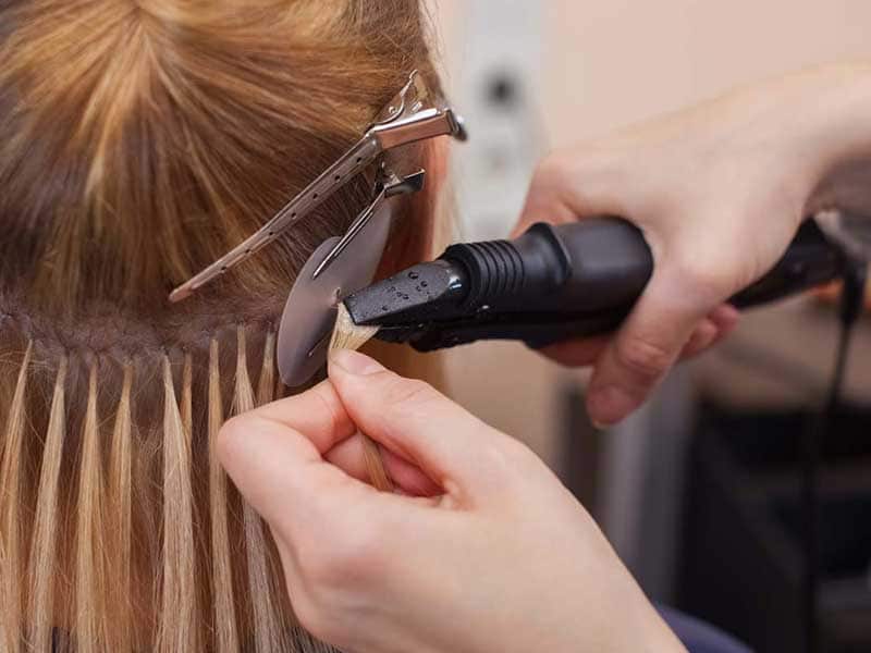 Наращивание волос салон сфера