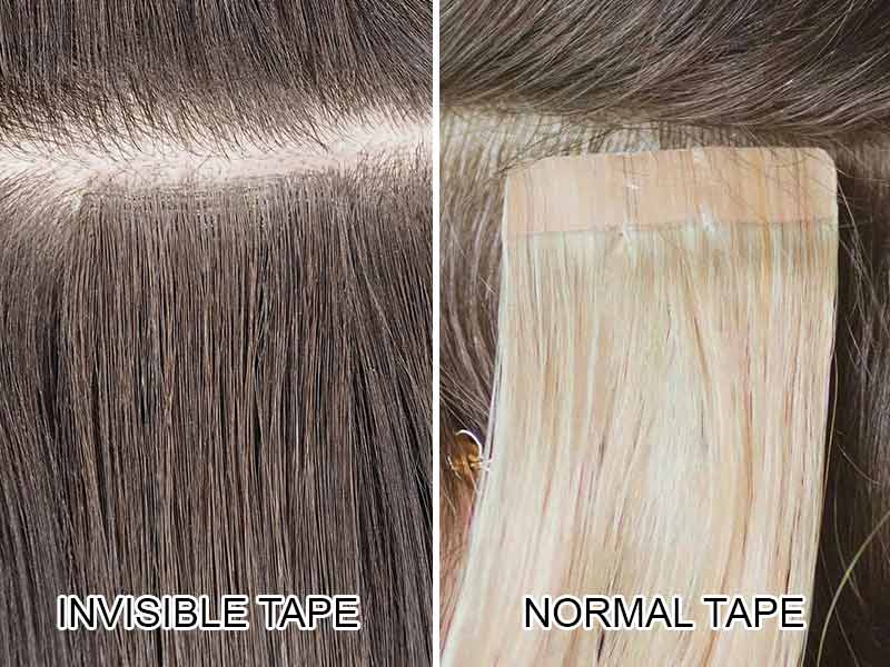 Why Invisible Tape? This Newly-Born Tape-In Rocks The Hair World