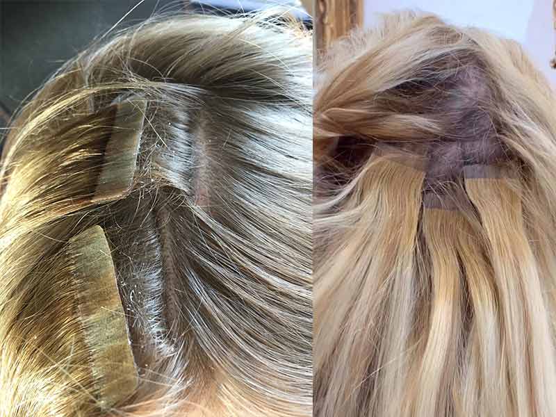 Tape-In Hair Extensions Damage - Not Just A Worry