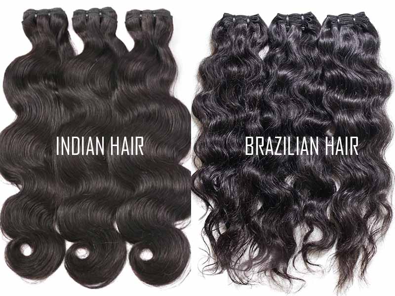 Brazilian Hair vs Indian Hair - Which Hair Is Superior?