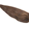 140% Density Brown Human Hair Topper Base Size 7.8x7.8"