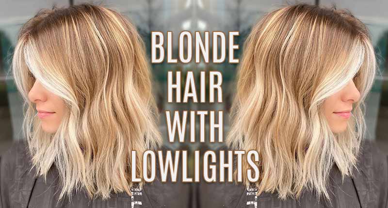 3. "Blonde hair with lowlights: maintenance and care tips" - wide 9