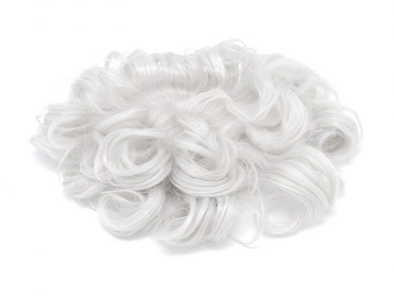 Toupee Grey Hair French Lace 8.2"x5.9"